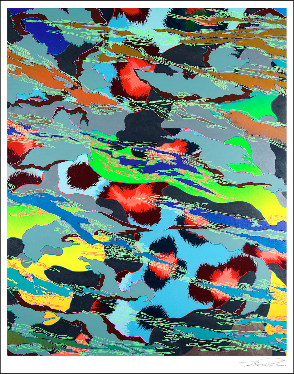 DISRUPTIVE PATTERNS - IN PLAIN SIGHT - ART PRINT – Mike Parillo Art